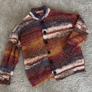 Cozy Multicolor Women's Cardigan